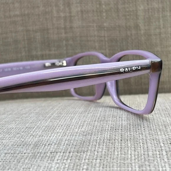 Ralph Lauren Eyeglasses Frame Brown/Lilac Glasses RA7045 52[]16 135 - Picture 5 of 12
